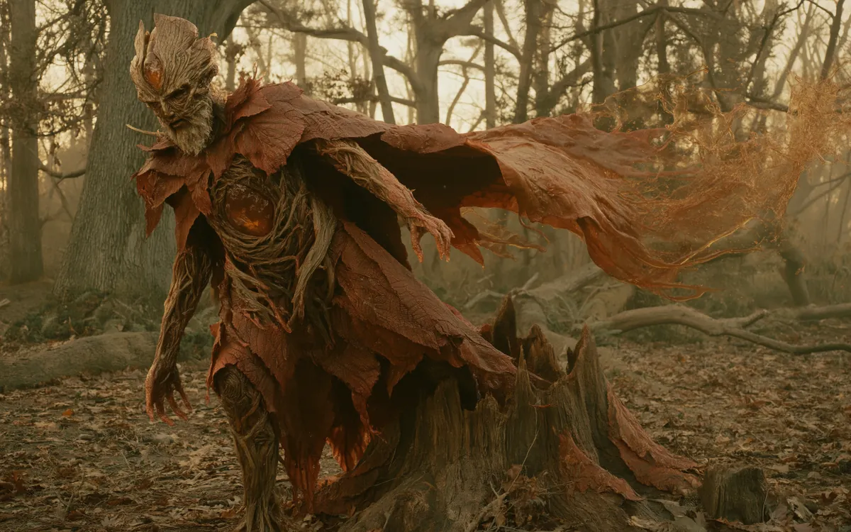 A pale wood in a rising wind, leaf litter and broken stumps, the country a Sagee carries in its sap.
