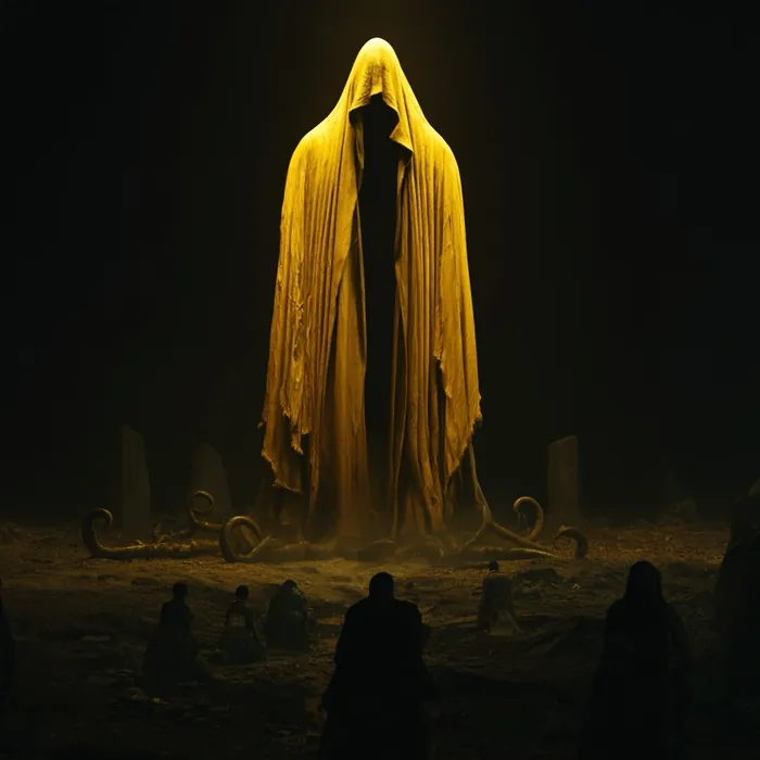 Brigi'Tekth lit yellow among the standing stones, its coils out in the grass and the summoners kneeling where they stopped.